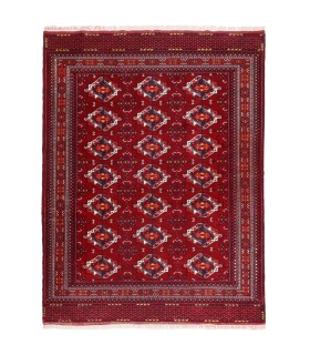 فرش دستباف قدیمی سه متری ترکمن کد 179886