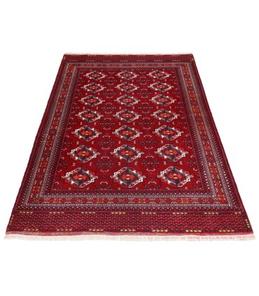 فرش دستباف قدیمی سه متری ترکمن کد 179886