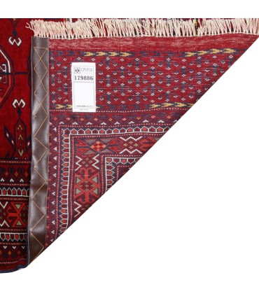 فرش دستباف قدیمی سه متری ترکمن کد 179886
