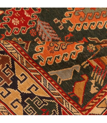 گلیم دستباف دو و نیم متری شاهسون کد 151085