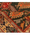 گلیم دستباف دو و نیم متری شاهسون کد 151085