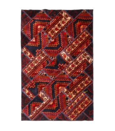 کلاژ فرش دستباف سه و نیم متری اردبیل کد 709009