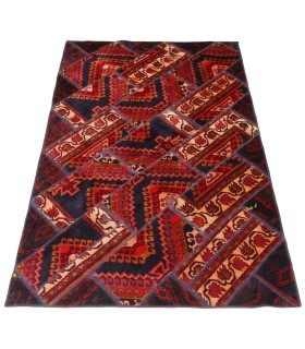 کلاژ فرش دستباف سه و نیم متری اردبیل کد 709009