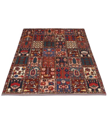 فرش دستباف قدیمی چهار متری سامان کد 709017