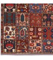فرش دستباف قدیمی چهار متری سامان کد 709017