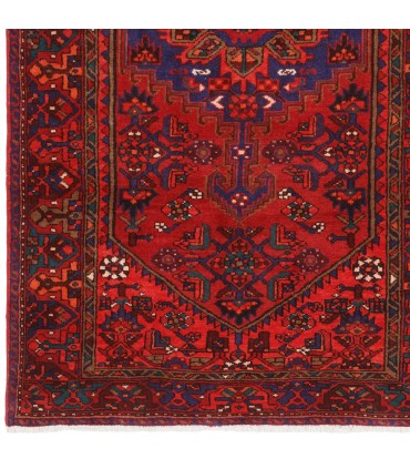 فرش دستباف قدیمی سه و نیم متری زنجان کد 709022