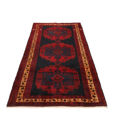 فرش دستباف قدیمی چهار و نیم متری گرمسار کد 709024