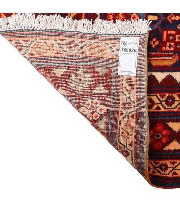 فرش دستباف قدیمی کناره طول سه متر آذربایجان کد 709026