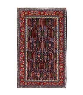 فرش دستباف قدیمی چهار متری شلمزار کد 709027