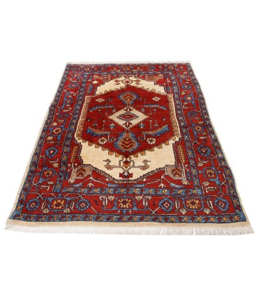 فرش دستباف قدیمی سه و نیم متری هریس کد 709029