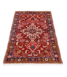 فرش دستباف قدیمی یک متری هریس کد 709033