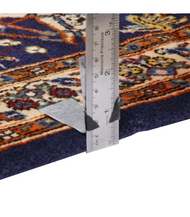 فرش دستباف قدیمی یک متری قم کد 709034