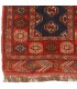 فرش دستباف قدیمی کناره طول یک متر ترکمن کد 709038