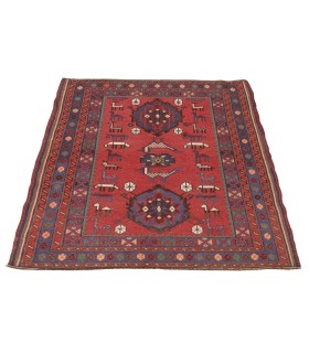 گلیم دستباف قدیمی یک متری سیرجان کد 709040