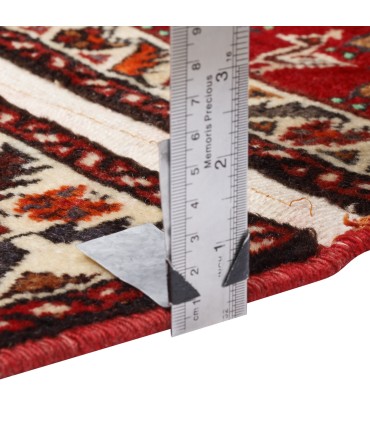 یک جفت فرش دستباف قدیمی نیم متری شیراز کد 709048