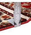 یک جفت فرش دستباف قدیمی نیم متری شیراز کد 709048