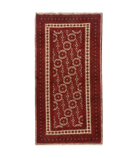 فرش دستباف قدیمی دو متری بلوچ کد 705493