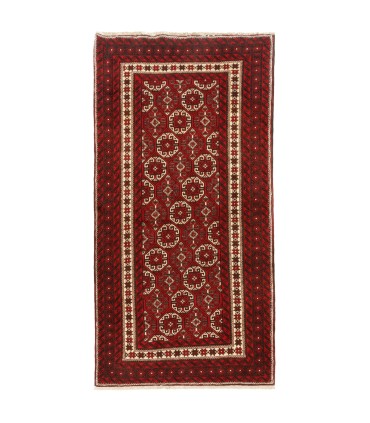 فرش دستباف قدیمی دو متری بلوچ کد 705493