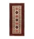 فرش دستباف قدیمی کناره طول دو متر بلوچ کد 705494