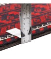 فرش دستباف قدیمی کناره طول دو متر بلوچ کد 705495