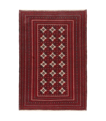 فرش دستباف قدیمی ذرع و نیم بلوچ کد 705496