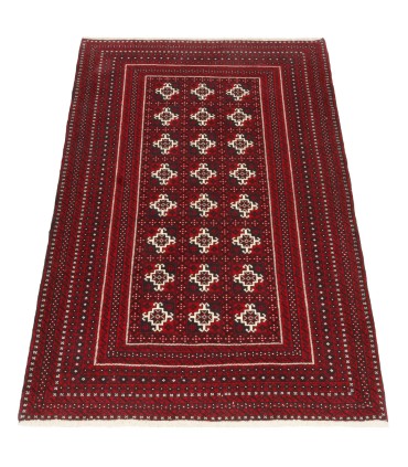 فرش دستباف قدیمی ذرع و نیم بلوچ کد 705496