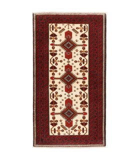 فرش دستباف قدیمی دو متری بلوچ کد 705497