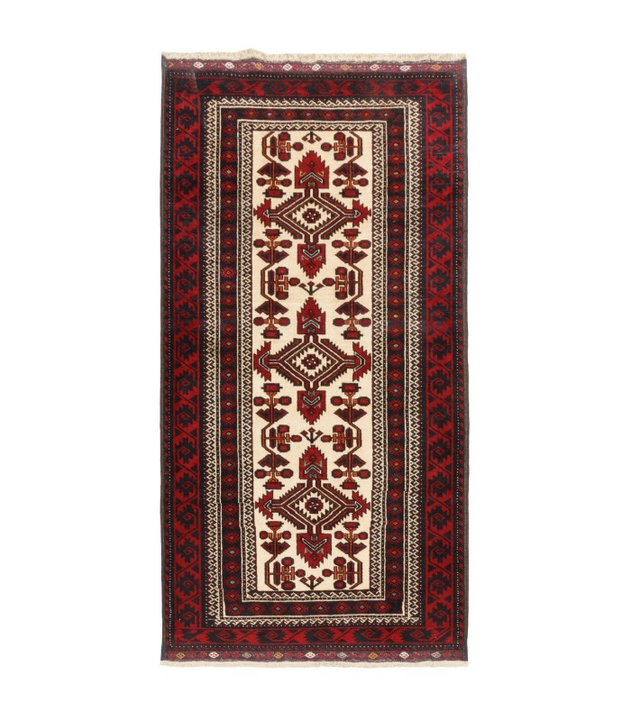 فرش دستباف قدیمی دو متری بلوچ کد 705498
