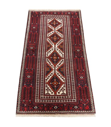فرش دستباف قدیمی دو متری بلوچ کد 705499