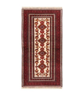 فرش دستباف قدیمی دو متری بلوچ کد 705501
