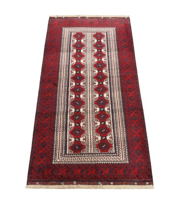 فرش دستباف قدیمی دو متری بلوچ کد 705502