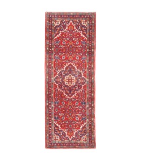 فرش دستباف قدیمی کناره طول دو متر تفرش کد 705504