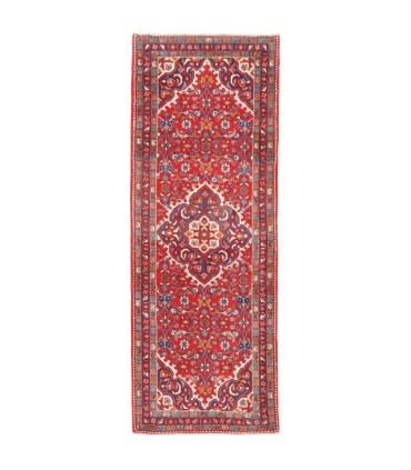 فرش دستباف قدیمی کناره طول دو متر تفرش کد 705504