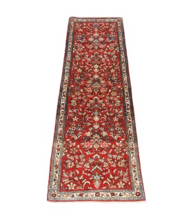فرش دستباف قدیمی کناره طول دو و نیم متر ساروق کد 705505