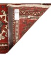 فرش دستباف قدیمی کناره طول دو متر قرجه کد 705508