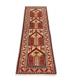 فرش دستباف قدیمی کناره طول دو متر بلوچ کد 705513