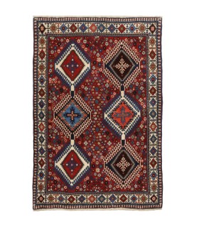 فرش دستباف یلمه قدیمی ذرع و نیم استان اصفهان کد 705519
