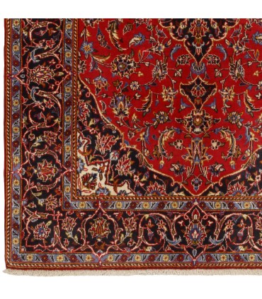 فرش دستباف قدیمی سه متری کاشان کد 705525