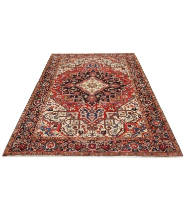 فرش دستباف قدیمی هفت متری هریس کد 705526