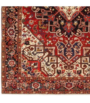 فرش دستباف قدیمی هفت متری هریس کد 705526