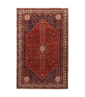 فرش دستباف قدیمی شش و نیم متری آباده کد 705531