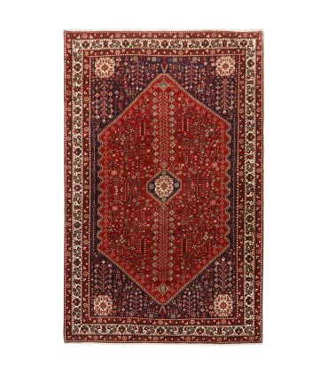فرش دستباف قدیمی شش و نیم متری آباده کد 705531