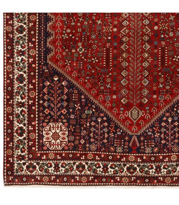 فرش دستباف قدیمی شش و نیم متری آباده کد 705531