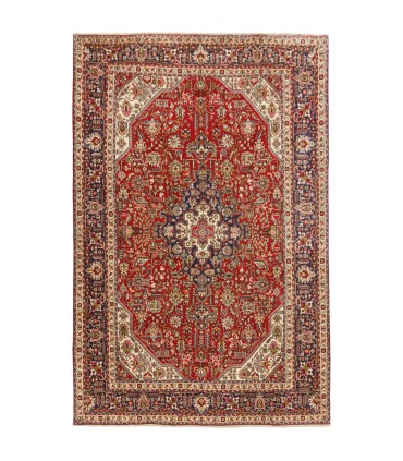 فرش دستباف قدیمی شش متری آذرشهر کد 705536