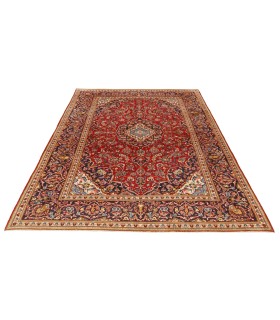 فرش دستباف قدیمی شش متری کاشان کد 705538