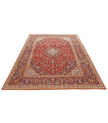 فرش دستباف قدیمی شش متری کاشان کد 705538