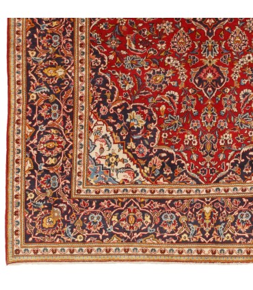فرش دستباف قدیمی شش متری کاشان کد 705538