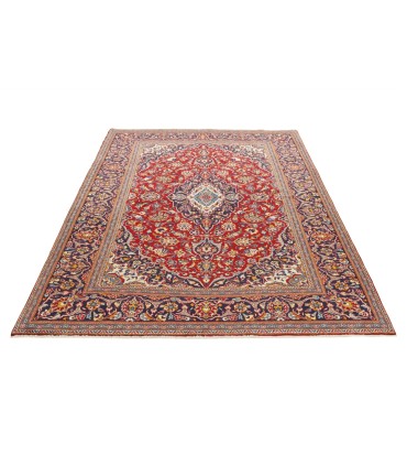 فرش دستباف قدیمی شش متری کاشان کد 705541