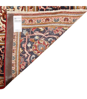 فرش دستباف قدیمی پنج و نیم متری کاشان کد 705545