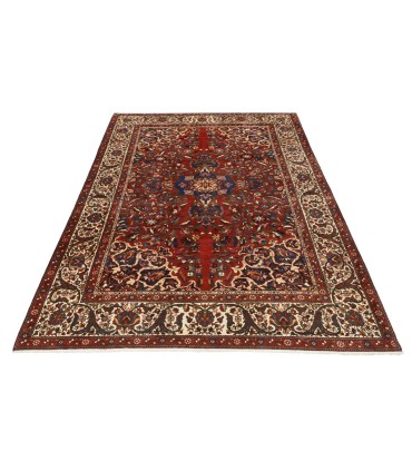 فرش دستباف قدیمی شش و نیم متری آباده کد 705548